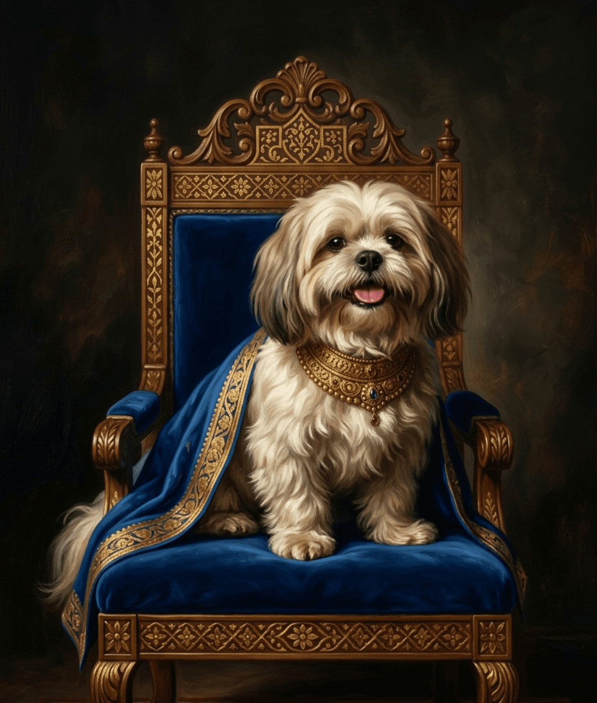 Rajput Royal Pet Portrait